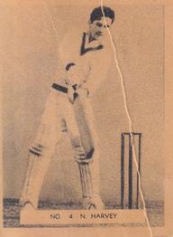 1951 Potter & Moore Australian Famous Cricketers #4 Neil Harvey Front