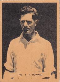 1951 Potter & Moore Australian Famous Cricketers #6 Roy Howard Front