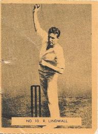 1951 Potter & Moore Australian Famous Cricketers #10 Ray Lindwall Front