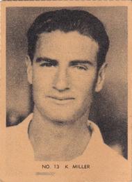 1951 Potter & Moore Australian Famous Cricketers #13 Keith Miller Front