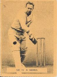 1951 Potter & Moore Australian Famous Cricketers #15 Arthur Morris Front
