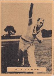 1951 Potter & Moore English Famous Cricketers #9 Eric Hollies Front