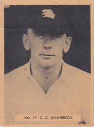 1951 Potter & Moore English Famous Cricketers #17 Cyril Washbrook Front