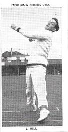 1953 Morning Foods Test Cricketers #3 Jack Hill Front