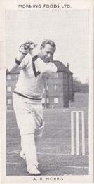 1953 Morning Foods Test Cricketers #6 Arthur Morris Front