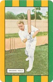 1953-54 Coles Australian & English Cricketers #NNO Graeme Hole Front