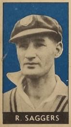 1951 Coles Australian & English Cricketers #13 Ronald Saggers Front