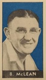 1951 Coles Australian & English Cricketers #14 Bob McLean Front