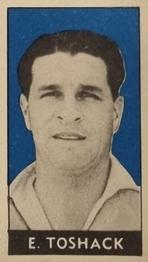 1951 Coles Australian & English Cricketers #24 Ernie Toshack Front