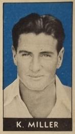 1951 Coles Australian & English Cricketers #28 Keith Miller Front