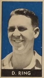 1951 Coles Australian & English Cricketers #29 Doug Ring Front