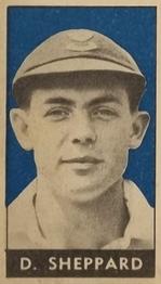 1951 Coles Australian & English Cricketers #45 David Sheppard Front