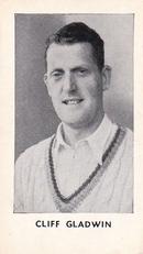 1956 D.C.Thomson The World's Best Cricketers (Hotspur) #9 Cliff Gladwin Front