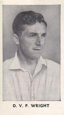 1956 D.C.Thomson The World's Best Cricketers (Rover) #6 Douglas Wright Front