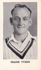 1956 D.C.Thomson The World's Best Cricketers (Wizard) #17 Frank Tyson Front
