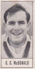 1956 Barratt & Co Test Cricketers Series B #16 Colin McDonald Front