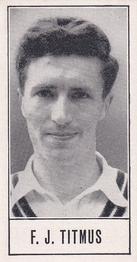 1956 Barratt & Co Test Cricketers Series B #33 Fred Titmus Front