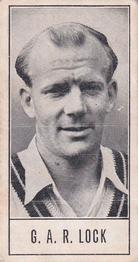 1956 Barratt & Co Test Cricketers Series B #35 Tony Lock Front