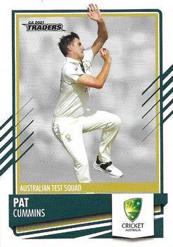 2021-22 TLA Traders Cricket Australia #002 Pat Cummins Front