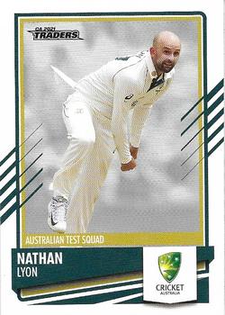 2021-22 TLA Traders Cricket Australia #008 Nathan Lyon Front