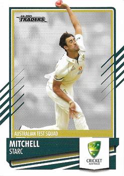2021-22 TLA Traders Cricket Australia #013 Mitchell Starc Front