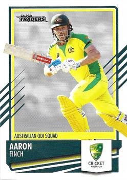 2021-22 TLA Traders Cricket Australia #019 Aaron Finch Front