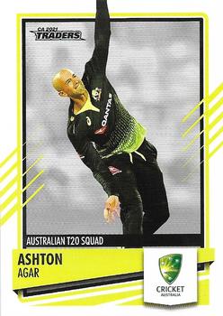 2021-22 TLA Traders Cricket Australia #031 Ashton Agar Front