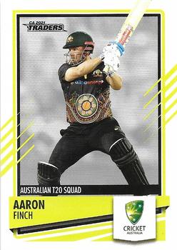 2021-22 TLA Traders Cricket Australia #032 Aaron Finch Front