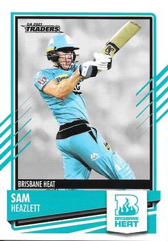 2021-22 TLA Traders Cricket Australia #073 Sam Heazlett Front