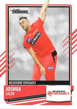2021-22 TLA Traders Cricket Australia #098 Joshua Lalor Front