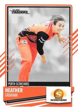 2021-22 TLA Traders Cricket Australia #127 Heather Graham Front