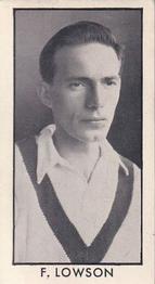 1957 D.C.Thomson County Cricketers (Rover) #4 Frank Lowson Front