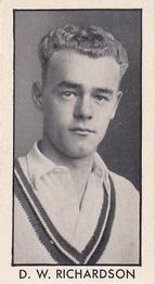 1957 D.C.Thomson County Cricketers (Rover) #6 Derek Richardson Front