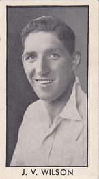 1957 D.C.Thomson County Cricketers (Rover) #11 Vic Wilson Front