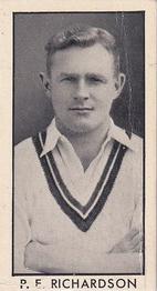 1957 D.C.Thomson County Cricketers (Wizard) #1 Peter Richardson Front