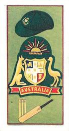 1957 Kane Products Cricket Clubs & Badges #3 Australia Front