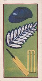 1957 Kane Products Cricket Clubs & Badges #6 New Zealand Front