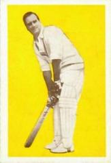 1958 Australian Licorice Test Cricket Series (Yellow) #7 Godfrey Evans Front