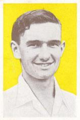 1958 Australian Licorice Test Cricket Series (Yellow) #20 Jim Burke Front