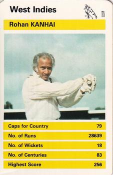 1978 Top Trumps International Cricketers #NNO Rohan Kanhai Front