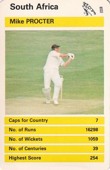 1978 Top Trumps International Cricketers #NNO Mike Procter Front
