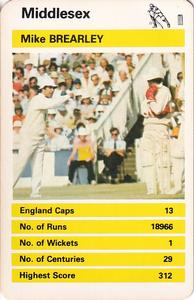 1978 Top Trumps British Cricketers #NNO Mike Brearley Front