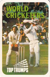 1979 Top Trumps County Cricketers #NNO World Cricketers Front