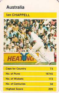 1979 Top Trumps World Cricketers #NNO Ian Chappell Front