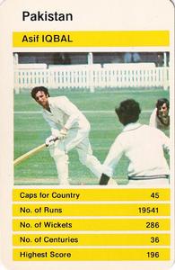 1979 Top Trumps World Cricketers #NNO Asif Iqbal Front
