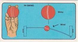 1980 Geo.Bassett Confectionery Play Cricket #7 In-Swing Front