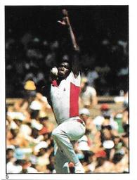 1982 Scanlens Cricket Stickers #5 Joel Garner Front