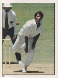 1982 Scanlens Cricket Stickers #12 Lance Cairns Front