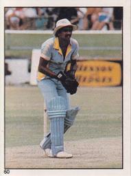 1982 Scanlens Cricket Stickers #60 Bharat Reddy Front