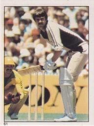 1982 Scanlens Cricket Stickers #61 Gary Troup Front